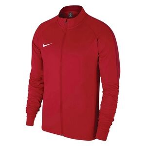Nike Drifit Boys Track Jacket Kids Large Full Zip Warmup Training CN9521-657 Red